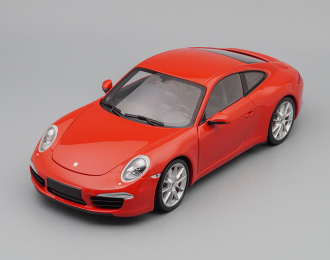 PORSCHE 911 Carrera S (991) 2011, red