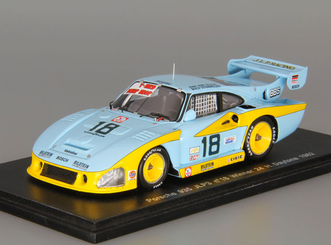 PORSCHE 935 JLP3 #18 Winner 24 Hr Daytona (1982), blue / yellow