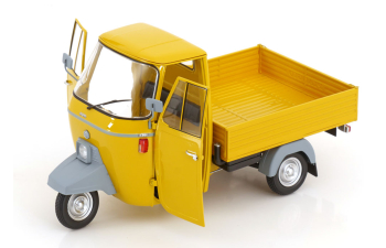 PIAGGIO Ape P501 Open (1979) - Con Vetrina - With Showcase, Giallo Texas