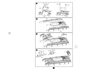 Сборная модель T-64B Main Battle Tank Mod 1975