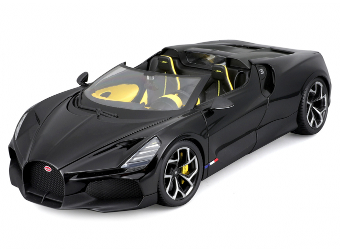 BUGATTI W16 Mistral (2023), black