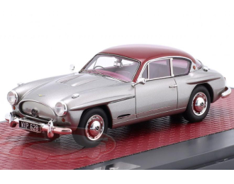 JENSEN 541R (1957), silver-grey metallic / maroon