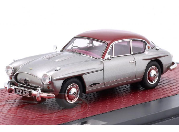 JENSEN 541R (1957), silver-grey metallic / maroon