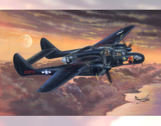 Сборная модель Самолет P-61B Black Widow