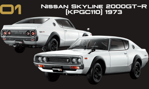 NISSAN Skyline 2000GT-R (KPGC110) (1973), Japanese Cars Premium Collection 1