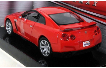 NISSAN Skyline GTR R35 (2008), red