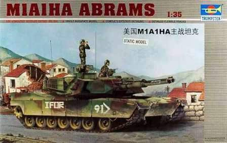 Сборная модель Американский ОБТ M1A1HA Abrams
