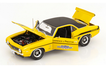 CHEVROLET Yenko Camaro SC/SS/E Lawrence Preston (1969), yellow matt-black