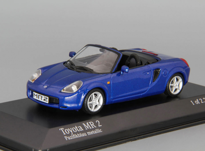 TOYOTA MR2 Cabriolet (2000), blue metallic