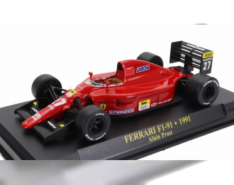 FERRARI F1-91 №27 Season (1991) Alain Prost, Red