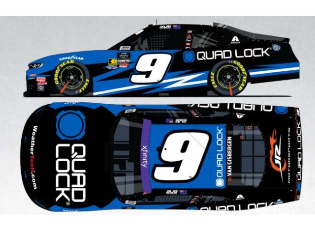 Chevrolet #9 Shane van Gisbergen *Quad Lock*, blue/black 2025