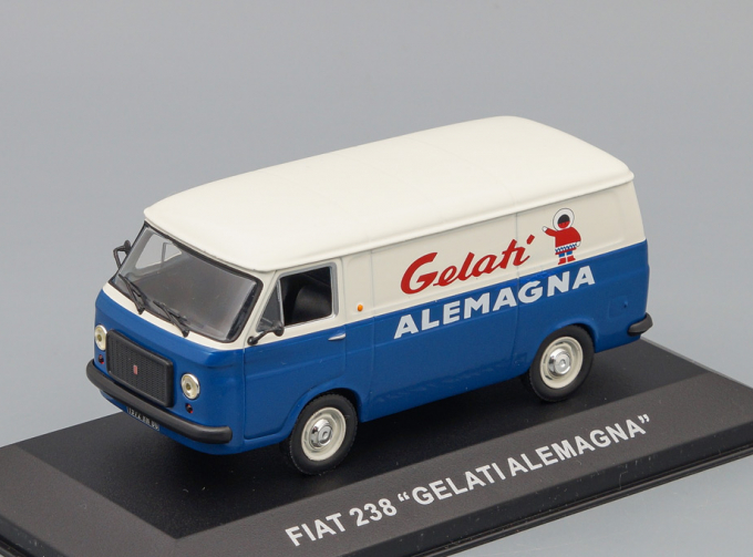 FIAT 238 "Gelati Alemagna", beige / blue