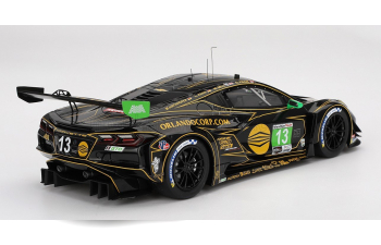 CHEVROLET Corvette Z06 Gt3.r 5.5l V8 Team Awa №13 Imsa 24h Daytona (2025) Orey Fidani - Matt Bell - Lars Kern - Marvin Kirchhofer, Black Gold