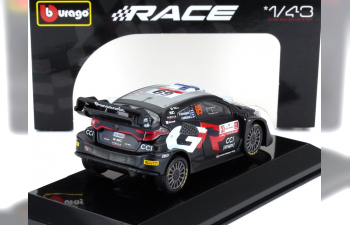 TOYOTA Yaris Gr Rally1 Hybrid Team Toyota Gazoo Racing Wrt N 69 Rally 2024 Kalle Rovanpera - Jonne Halttunen, Black