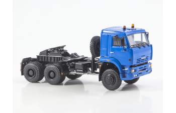 КАМАЗ 65225 седельный тягач, синий