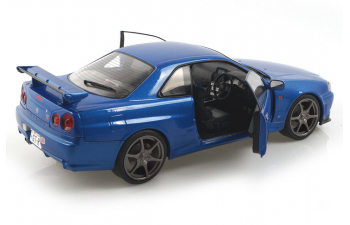 NISSAN Skyline GT-R (R34) - 1999, bayside blue