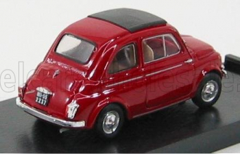 FIAT Nuova 500d (1960) Tetto Chiuso - Closed, Red