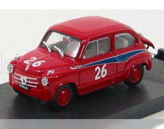 FIAT 600 ABARTH 750 №26 MILLE MIGLIA (1956) D.COGNA, RED