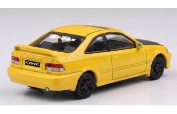 HONDA Civic Si Coupe EM1 LHD (1999), yellow