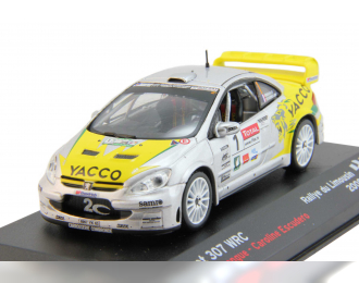 PEUGEOT 307 WRC #1 A.Benque - C.Escudero Rallye Du Limousin (2008), silver