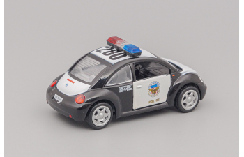 (Уценка!) VOLKSWAGEN Beetle Police Department USA, black / white