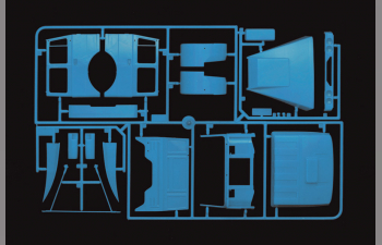 Сборная модель IVECO FIAT 190.38 Cowboy Turbo Tractor Truck 2-assi 1984