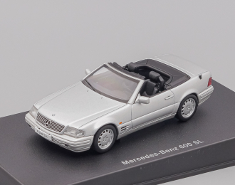 MERCEDES-BENZ 600 SL Cabriolet (R129) 2000, silver