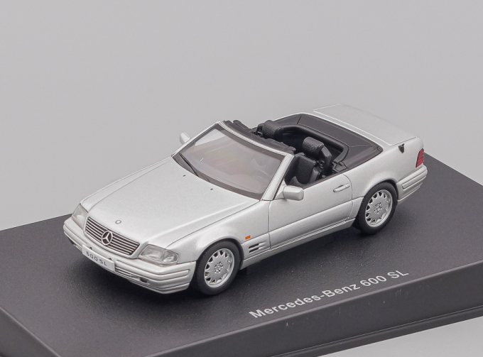 MERCEDES-BENZ 600 SL Cabriolet (R129) 2000, silver