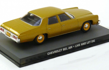 CHEVROLET Bel Air James Bond Live And Let Die, gold metallic