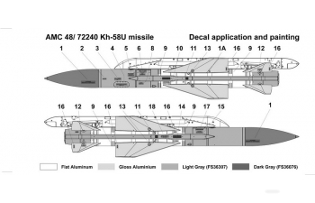 Противорадиолокационная ракета Х-58У с АКУ-58