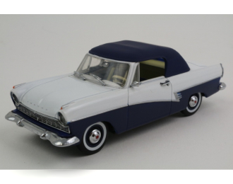 FORD Taunus 17M Convertible with Softtop (1957), blue white