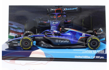 WILLIAMS FW44 9th Italian GP (Monza) Formula 1 Nyck de Vries (2022) Signature Edition