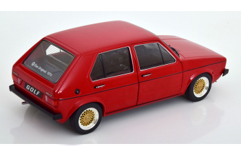 VOLKSWAGEN Golf 1 L Custom II, red