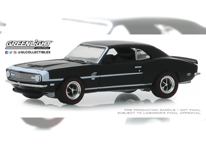 CHEVROLET COPO Camaro 1968 Tuxedo Black