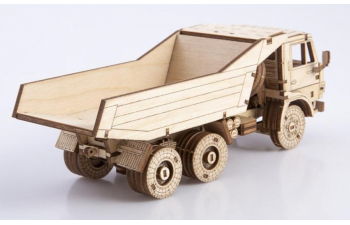 Сборная модель Камский грузовик 5511 Cамосвал (сборка без клея)