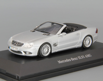 MERCEDES-BENZ SL 55 AMG, silver