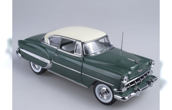 CHEVROLET Bel Air Hard Top Coupe (1954), green metallic