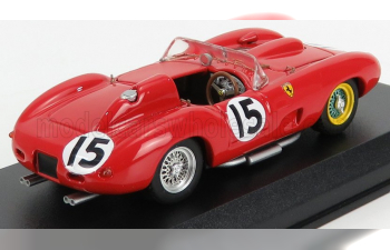 FERRARI 290s Spider Ch.0656 N15 12h Sebring (1957) Gregory - Brero, Red