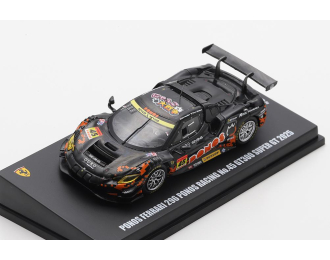 FERRARI 296 GT3 Ponos Racing GT300 Super GT #45 K.Cozzolino/T.Shinohara (2025), black