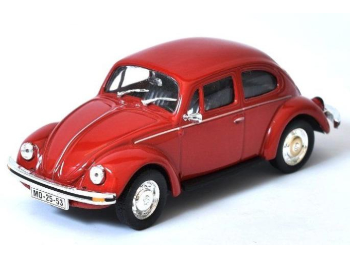VOLKSWAGEN 1200, Kultowe Auta 74, красный