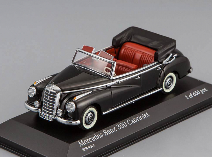 MERCEDES-BENZ 300 Cabriolet (1952), black