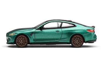 BMW M4 (G82) CS Frozen Isle of Man LHD (2024), green metallic