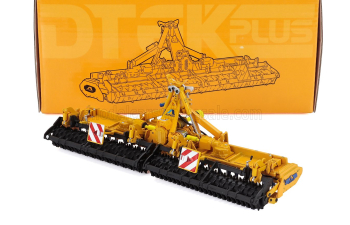 Складная роторная борона Dtek Plus 600 +  прикатывающий каток ALPEGO 