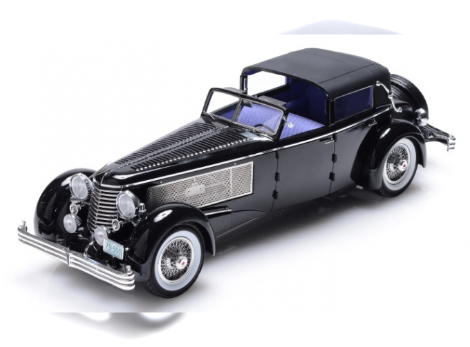 Duesenberg SJ Town Car Chassis 2405 by Rollson for Mr. Rudolf Bauer 1937 (полузакрытый)