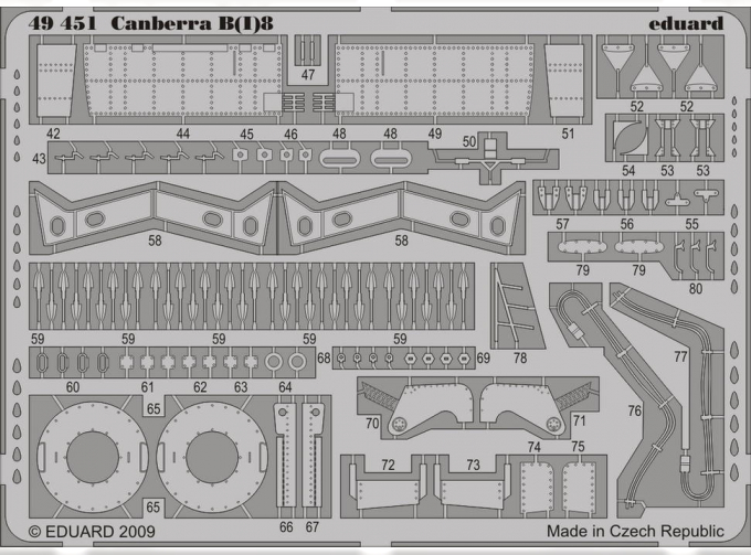 Фототравление Canberra B(I)8 S. A.