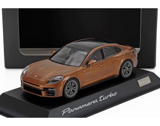 PORSCHE Panamera Turbo E-Hybrid (G3) (2024), Madeira gold metallic