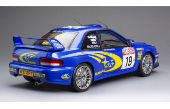 SUBARU Impreza S6 WRC #19 Solberg Petter / Mills Phil Rallye Sanremo Rallye d'Italia (2000), blue