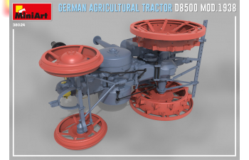 Сборная модель Немецкий сельскохозяйственный трактор D8500 1938 г.