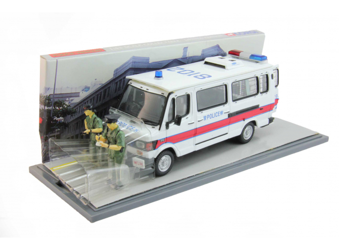 MERCEDES-BENZ 310 Police Van, white
