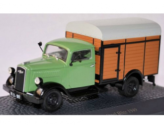 OPEL Blitz 1,5t Viehtransporter (1949), green cab